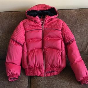 Red Pelle Pelle Coat